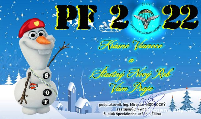 Prianie zastupujúceho veliteľa 5. pluku špeciálneho určenia k sviatkom