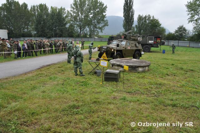 Prápor RCHBO navštívili príslušníci OBSE