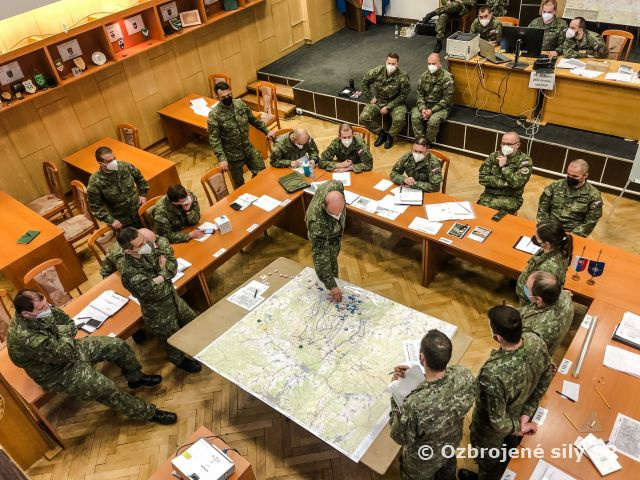 Komplexný štábny nácvik 2. mb úspešne za nami