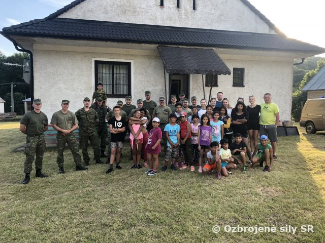 Branno-športové popoludnie pre deti z Centra pre deti a rodiny Svidník