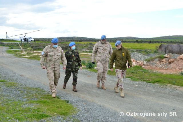NÁVŠTEVA ZÁSTUPKYNE VOJENSKÉHO PORADCU GENERÁLNEHO TAJOMNÍKA OSN V SEKTORE 4