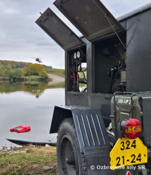 Potrubári na cvičení