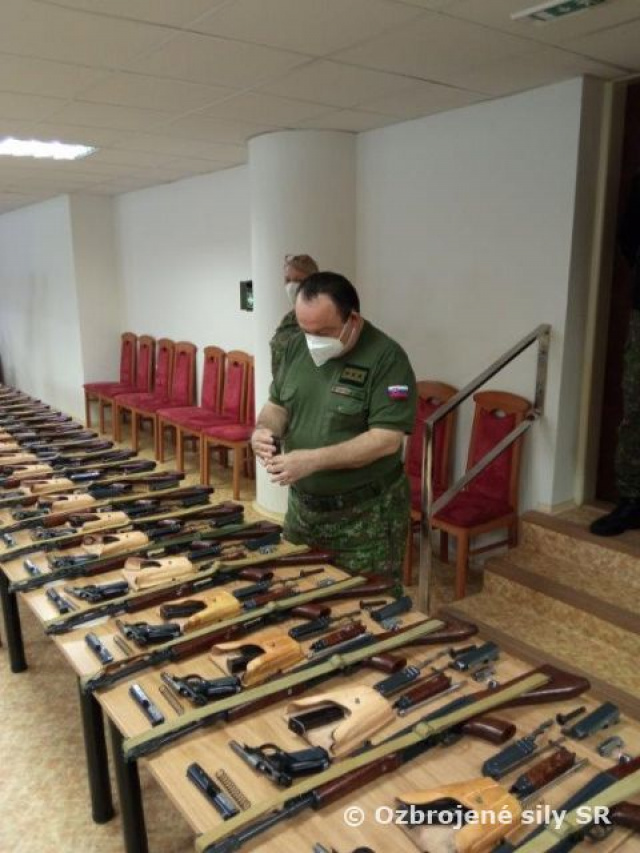 Technická prehliadka pridelených zbraní