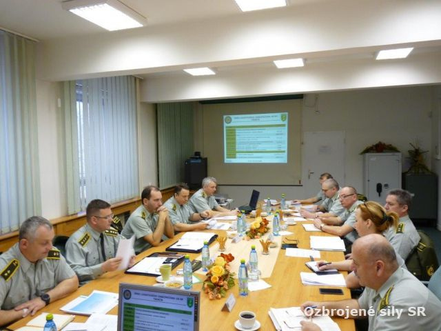 „Prvá“ pracovná porada  veliteľa Úradu logistického zabezpečenia v roku 2019