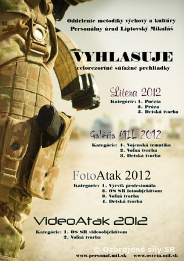 Celorezortné súťažné prehliadky 2012