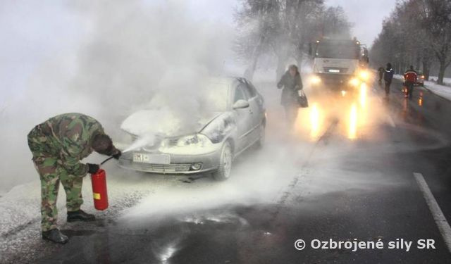 Vojaci 2. mechanizovanej brigády pomohli v núdzi