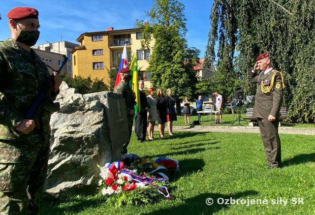 pietne akty pri 76. výročí SNP – so špeciálmi