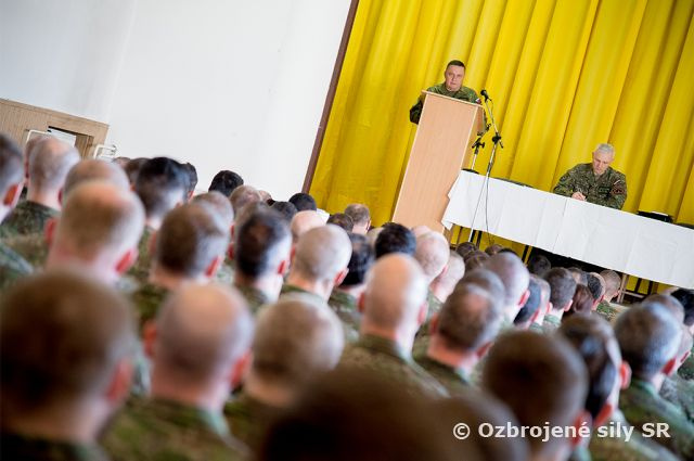 "Očakávam profesionalitu, plné nasadenie, osobnú zainteresovanosť ako i morálne hodnoty elitných vojakov", Zmeko, Žilina, 25. február 2019