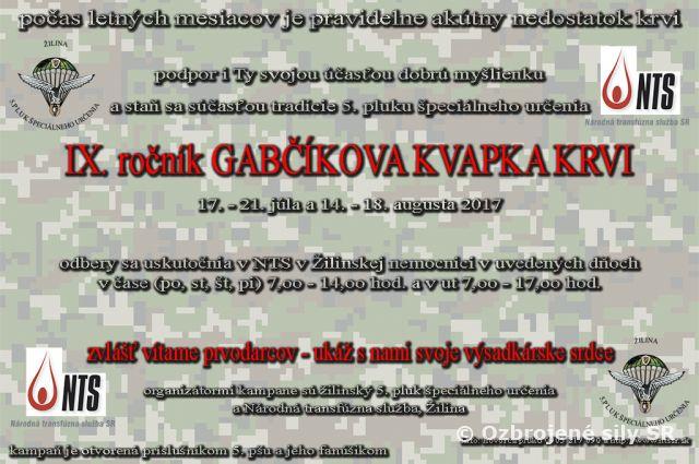 Gabčíkova kvapka krvi - 9. ročník