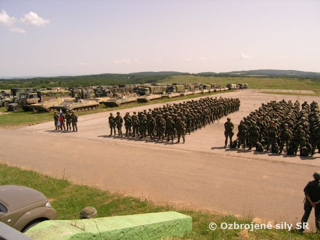 POĽNÝ VÝCVIK JEDNOTIEK PRÁPORU PRE 21. mprsk  A EÚ V4 BG