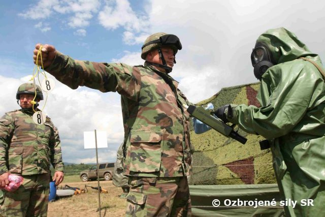 Úspešná certifikácia vojenských chemikov v Lešti