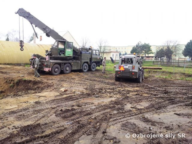 Oprava ÚVZ na ženijnom prápore