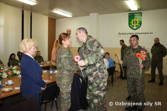 Medzinárodný deň žien u ženistov v Seredi