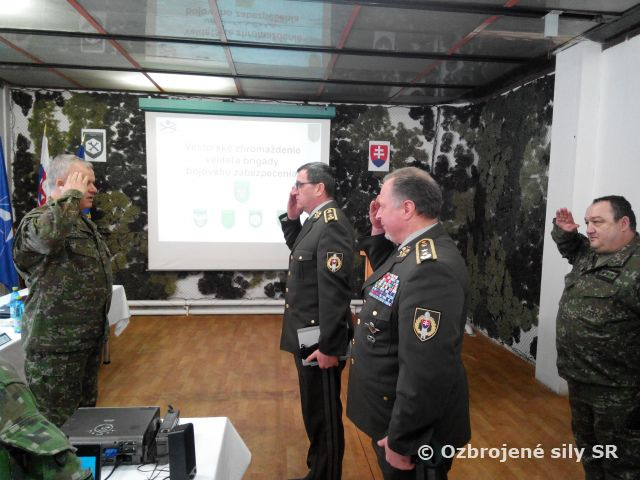 Vyhodnotenie výcvikového roka 2016 v brigáde bojového zabezpečenia