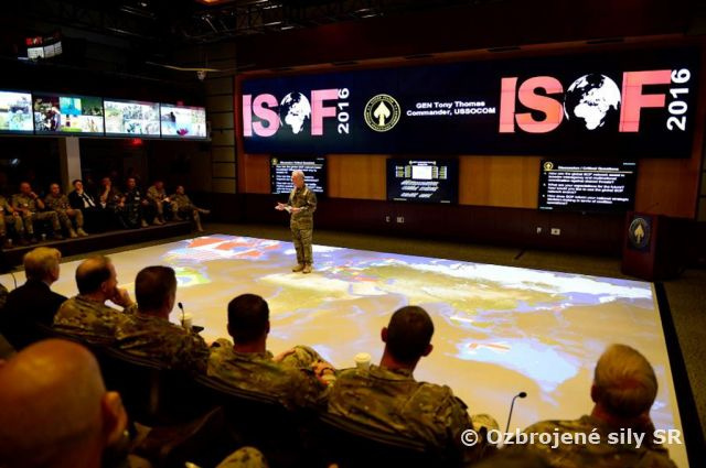ISOF week - veliteľ 5. pluku špeciálneho určenia na Medzinárodnej konferencii Síl pre špeciálne operácie v USA