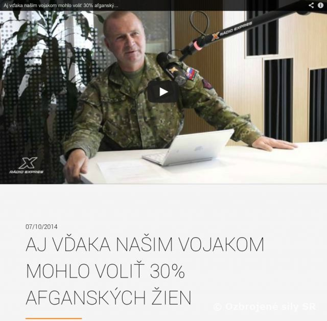 Rádio Expres: „Naživo“ – hosť veliaci poddôstojník 5. pšu