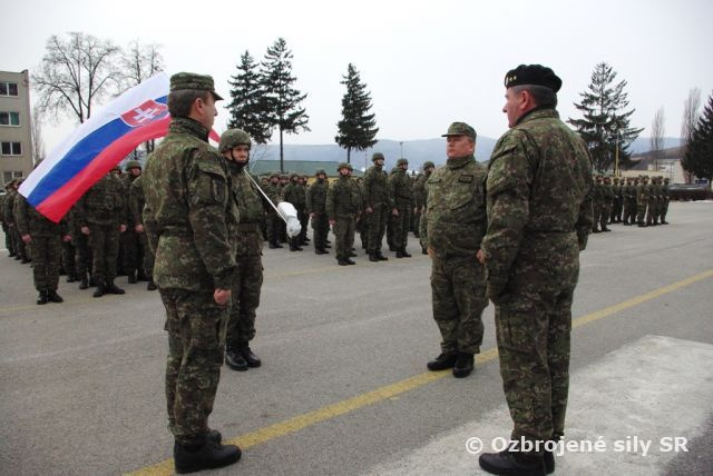 Odovzdanie a prevzatie funkcie veliteľa práporu rchbo PS OS SR