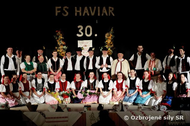 30. rokov na folklórnej scéne - VFS Haviar oslavoval