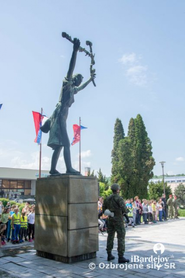 73. výročie víťazstva nad fašizmom v meste Bardejov 