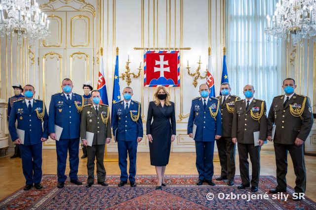 Noví generáli OS SR