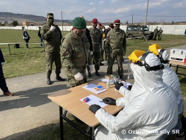 COVID-19 – UPDATE – 8.4.2020 - Nasadenie síl a prostriedkov ozbrojených síl