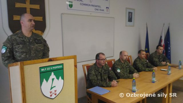 Ukončenie činnosti Multifunkčnej zásobovacej základne Východ v Poprade