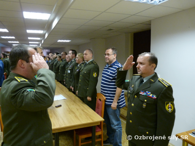 Ukončenie kariéry  profesionálneho vojaka