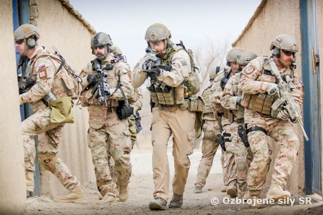 TASR: "Vojaci 5. pluku špeciálneho určenia sa pripravujú na júnové nasadenie v Afganistane"