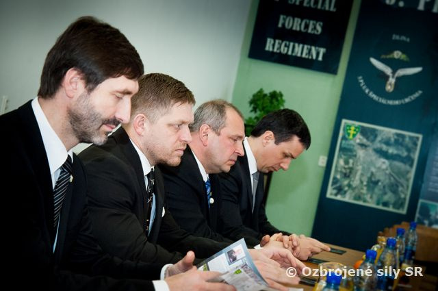 Slovenský premiér v Žiline: „Žilinský pluk špeciálneho určenia je to najlepšie, čo v slovenskej armáde máme“