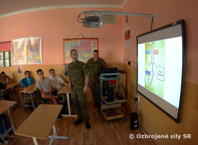 Študentov vo Svite vzdelávali vojaci z práporu ISTAR
