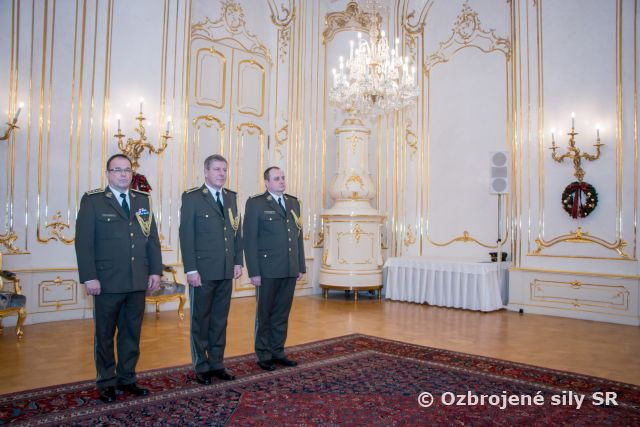 Ozbrojené sily majú nových generálov