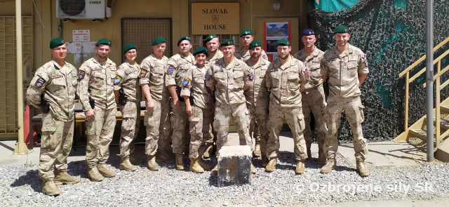 V Afganistane si slovenskí vojaci uctili 75. výročie SNP