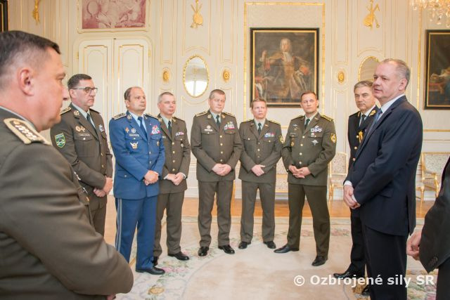 Rozlúčkové stretnutie s hlavným veliteľom Ozbrojených síl SR