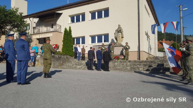 Oslavy 77. výročia SNP v Skýcove a Zlatne