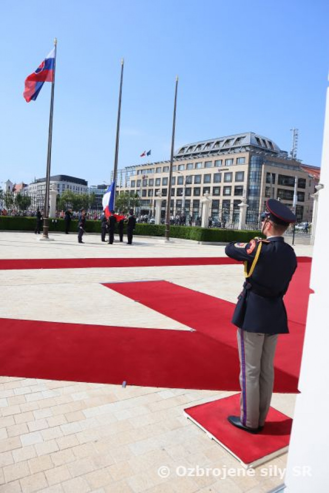 Oficiálna návšteva prezidenta Francúzska