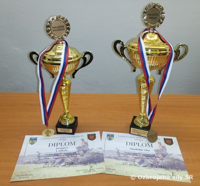 Strelecká súťaž veliteľa čestnej stráže 2024