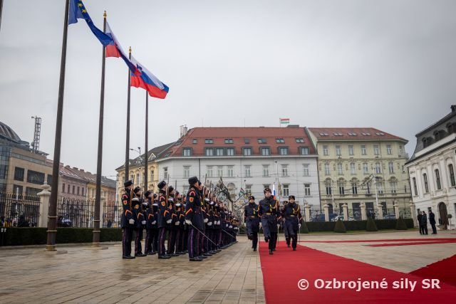Návšteva Slovinskej prezidentky 20. decembra 2023.