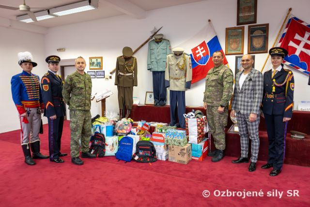 Zbierka Inšpirujme svet 18. decembra 2023.