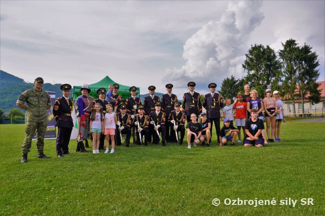 Prezentácia útvaru v obci Voznica