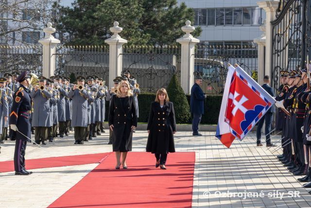 Návšteva gréckej prezidentky 14. marca 2023