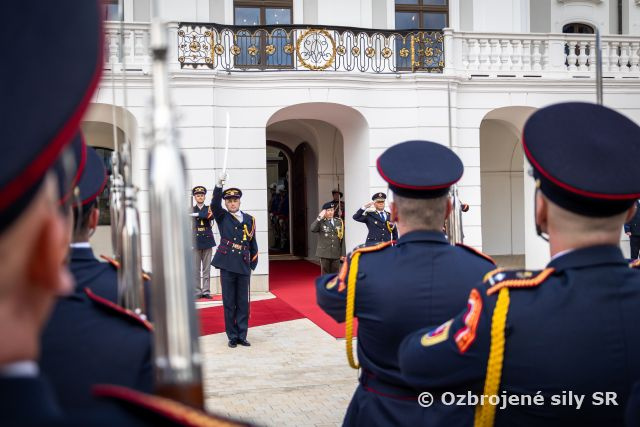 Rozlúčka s odchádzajúcim generálmajorom Ivanom PACHOM.