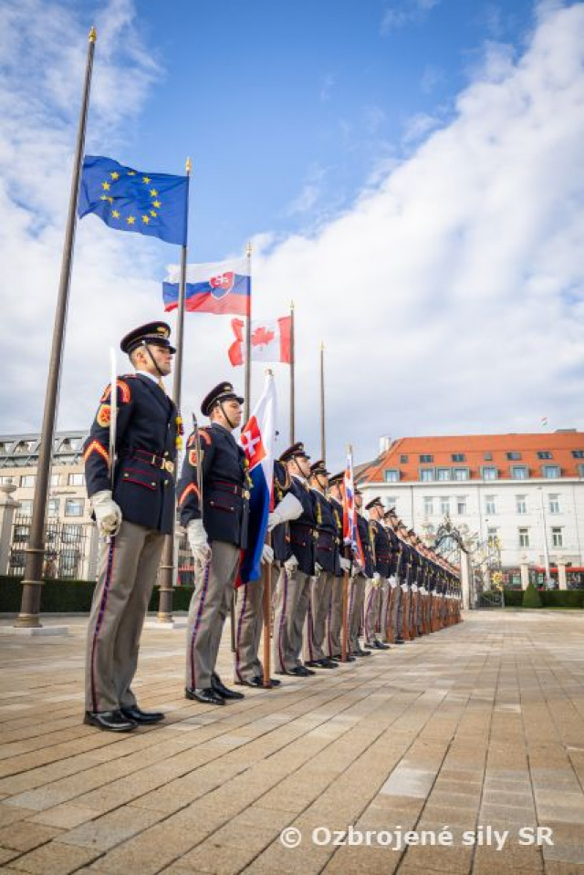 Prijatie poverovacích listín prezidentkou SR