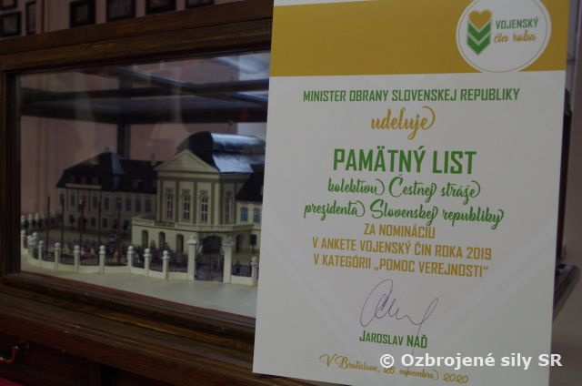 Vojenský čin roka 2019