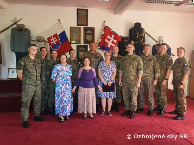 Životné jubileum zamestnankyne Čestnej stráže prezidenta SR