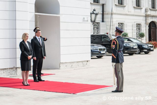 Nástupná audiencia veľvyslankyne USA