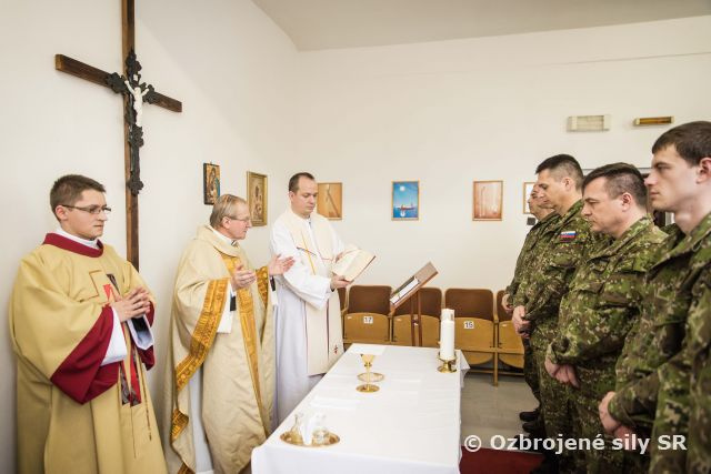 Návšteva ordinára Ozbrojených síl a Ozbrojených zborov SR