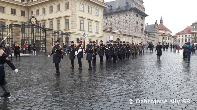 100. výročie Hradnej stráže Praha (ČR)