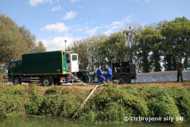 Príslušníci Centra potrubnej dopravy sa zapojili do súčinnostného cvičenia LABOREC 2018