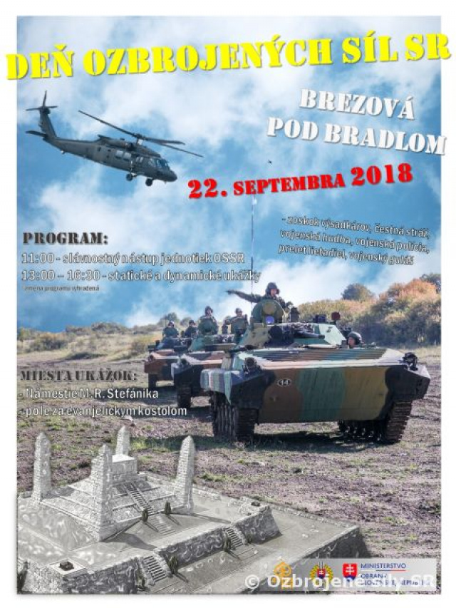 Deň Ozbrojených síl SR - Brezová pod Bradlom
