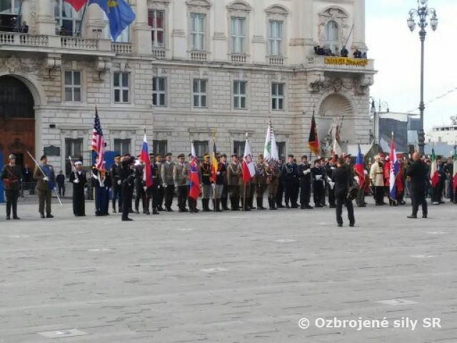 Ozbrojené sily na oslavách Dňa národnej jednoty v Terste